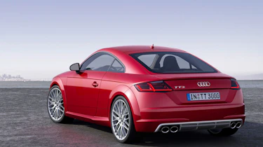 Audi TTS 2014 rear