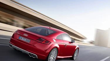 Audi TTS 2014 cornering