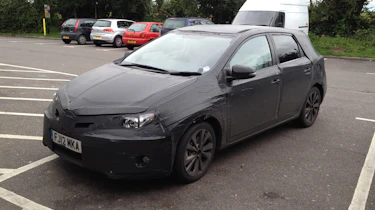 Toyota Auris spy shot front