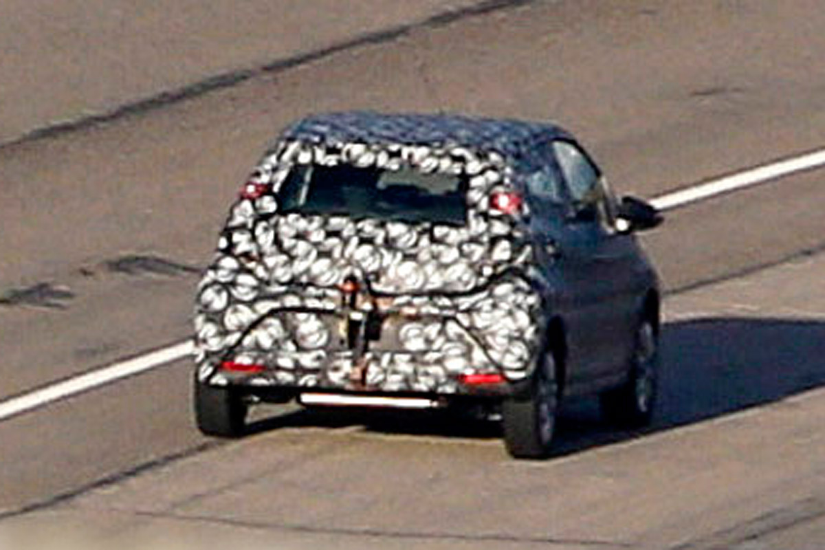 2013 Toyota Aygo rear