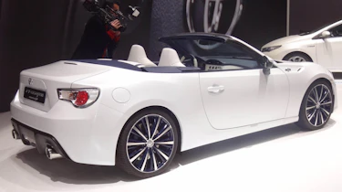 Toyota FT-86 rear three quarters