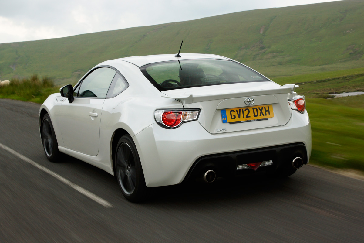Toyota GT 86 rear action
