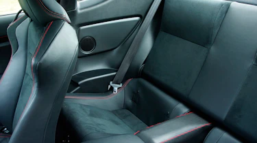 Toyota GT 86 rear seats