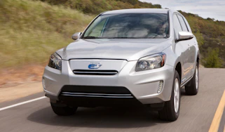 Toyota RAV4 EV front tracking