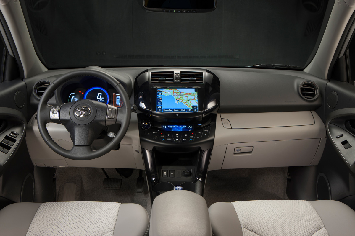 Toyota RAV4 EV interior