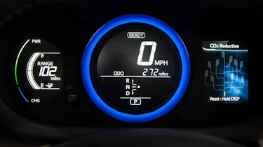 Toyota RAV4 EV dials