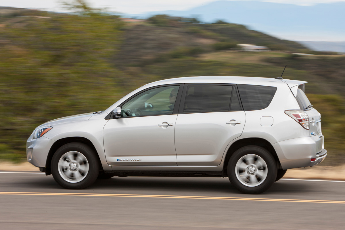 Toyota RAV4 EV panning
