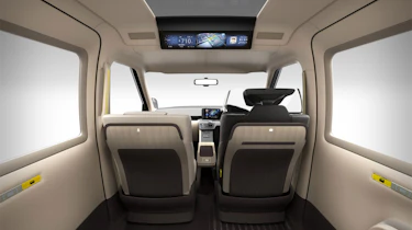 Toyota Taxi interior