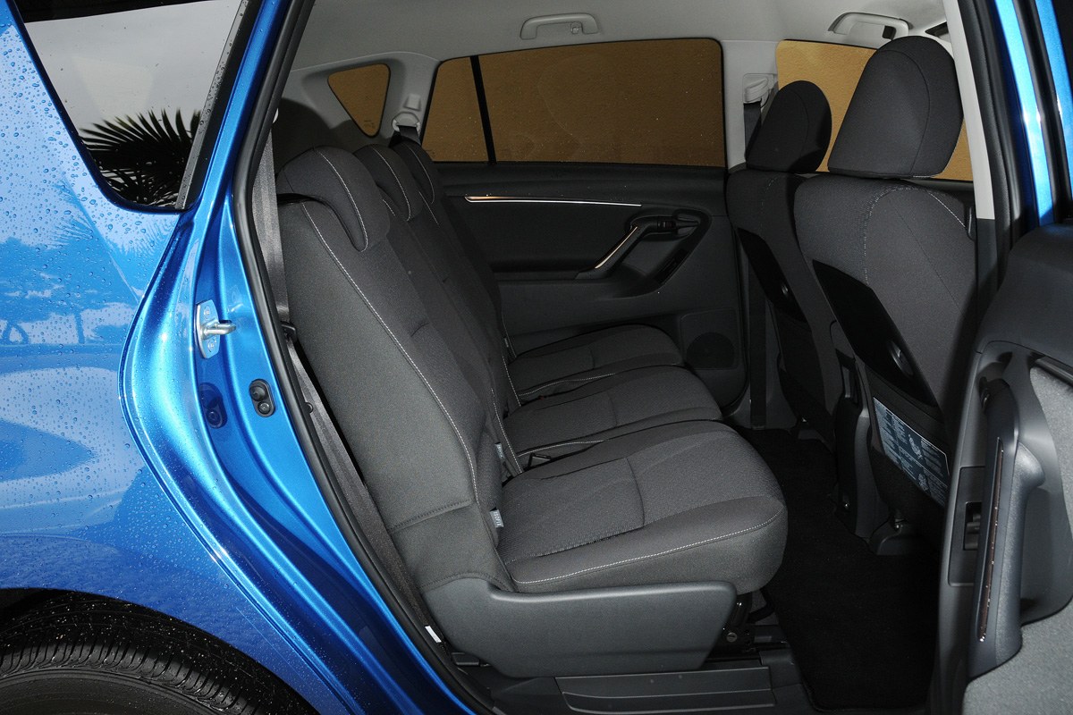 Toyota Verso rear seats