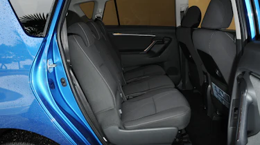 Toyota Verso rear seats