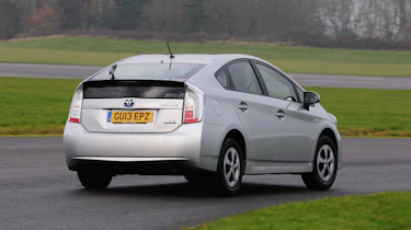 Toyota Prius plug-in 2013 rear action