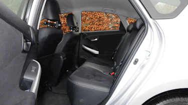 Toyota Prius plug-in 2013 rear seats