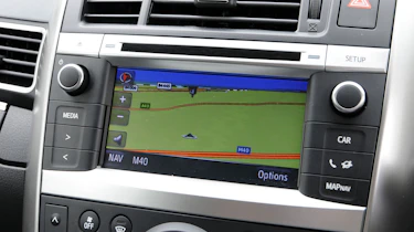 Toyota Verso sat-nav