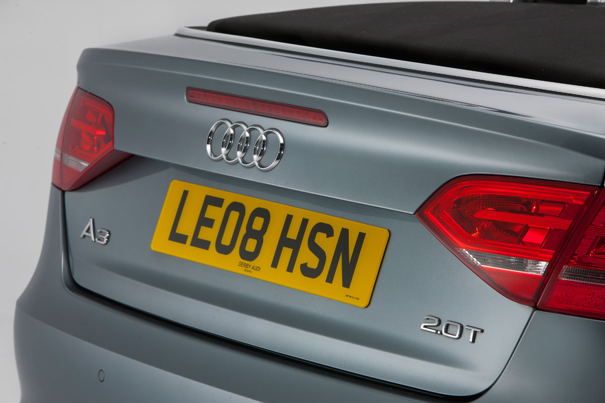 Used Audi A3 boot