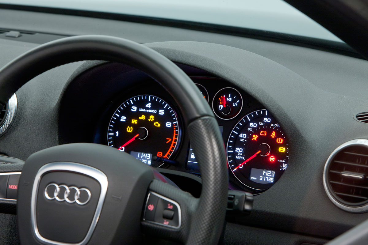 Used Audi A3 dash