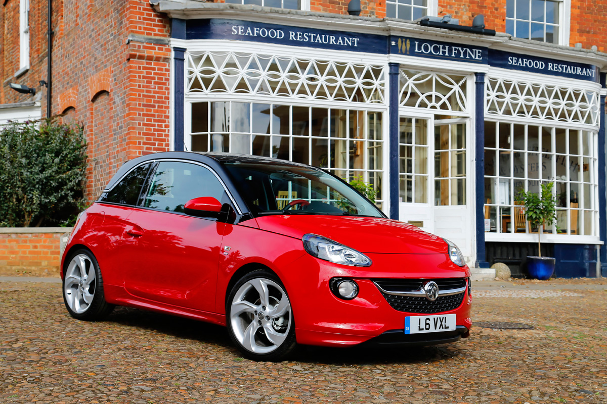 Vauxhall Adam front three-quarters