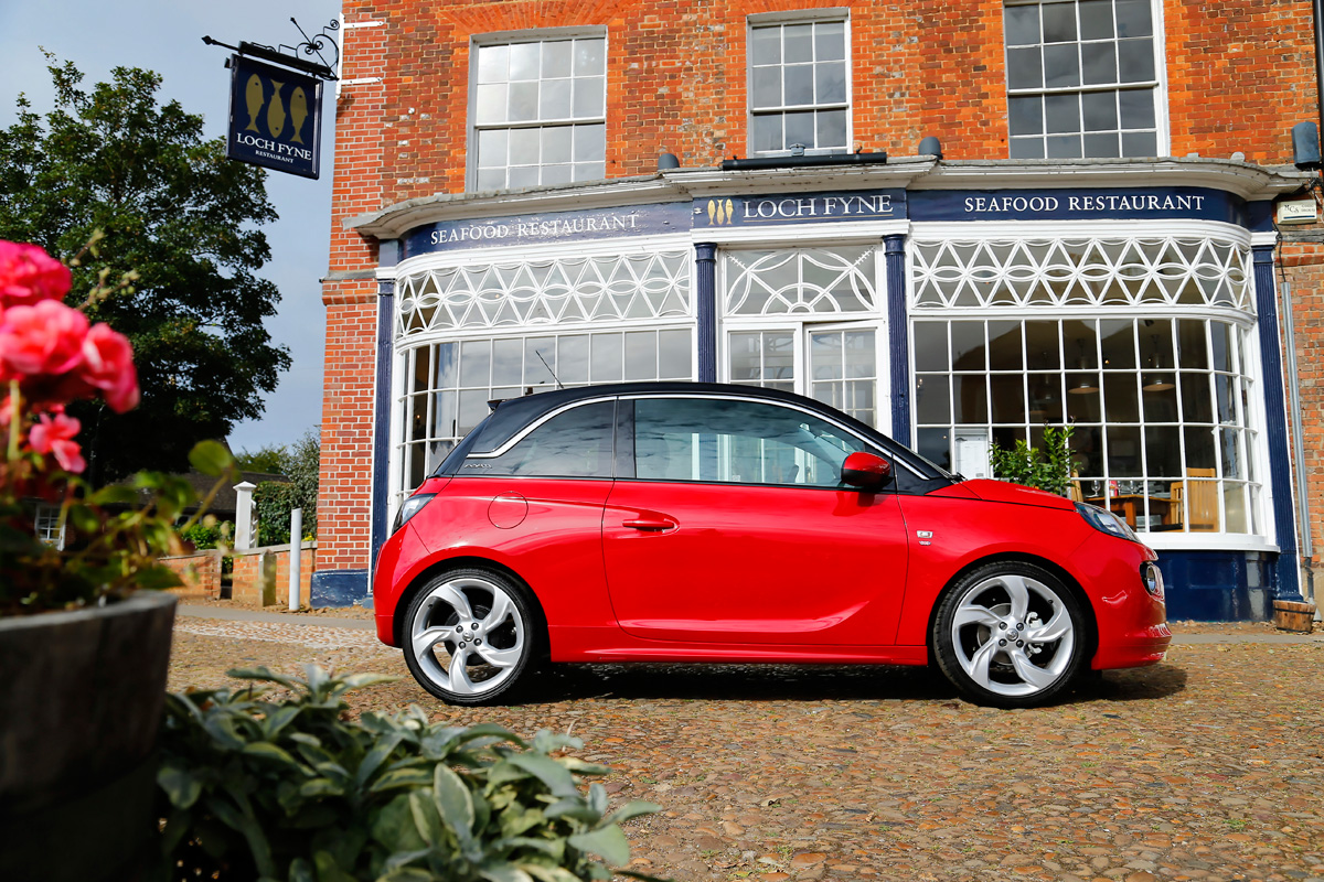 Vauxhall Adam profile