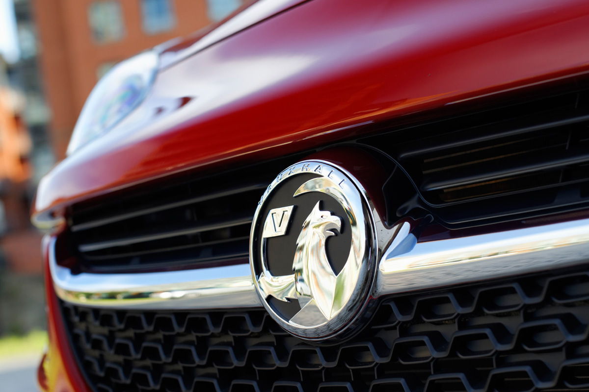 Vauxhall Adam grille