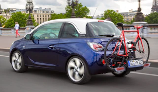 Vauxhall Adam FlexFix bike rack rear