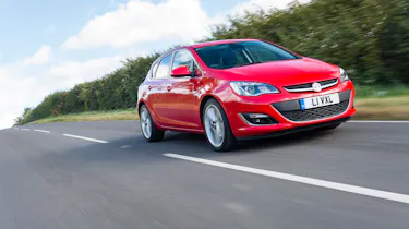 Vauxhall Astra SRi in motion