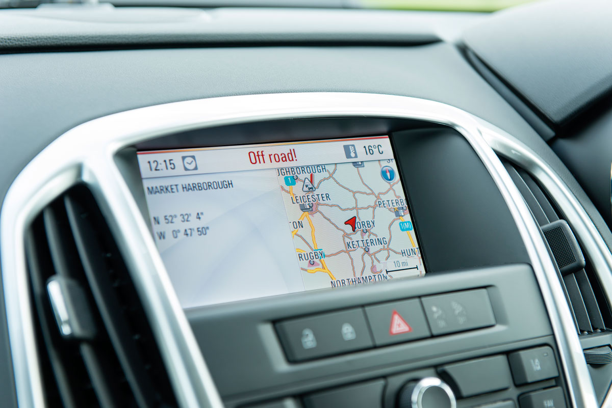 Vauxhall Astra SRi sat-nav