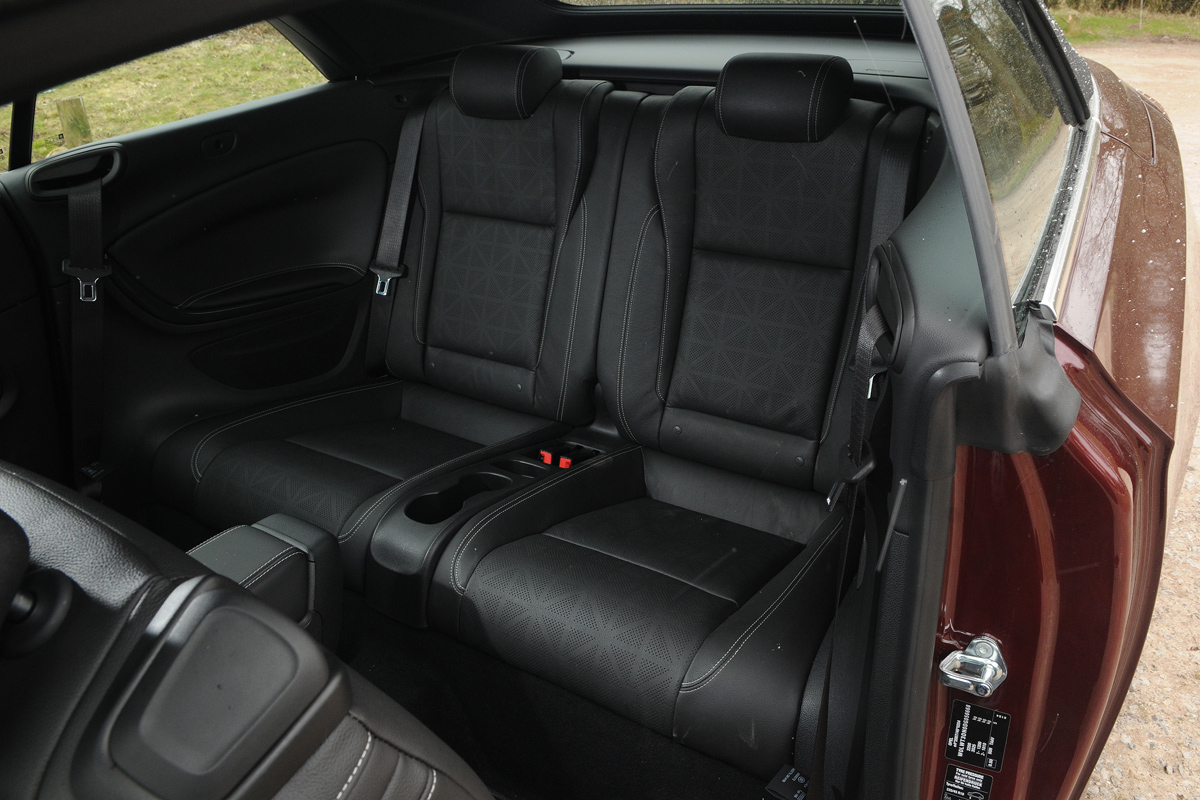 Vauxhall Cascada 2.0 CDTi rear seats