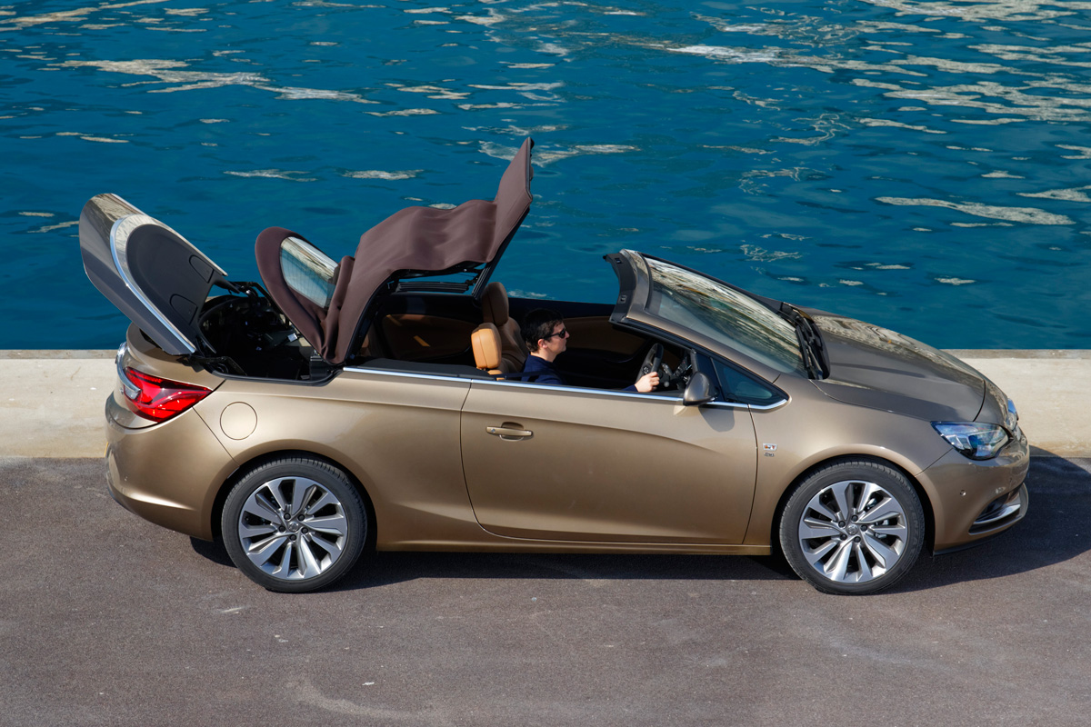 Vauxhall Cascada roof mechanism