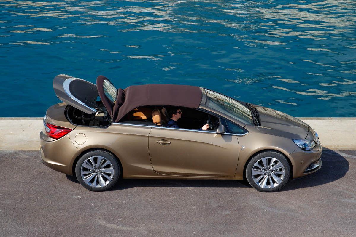 Vauxhall Cascada roof mechanism