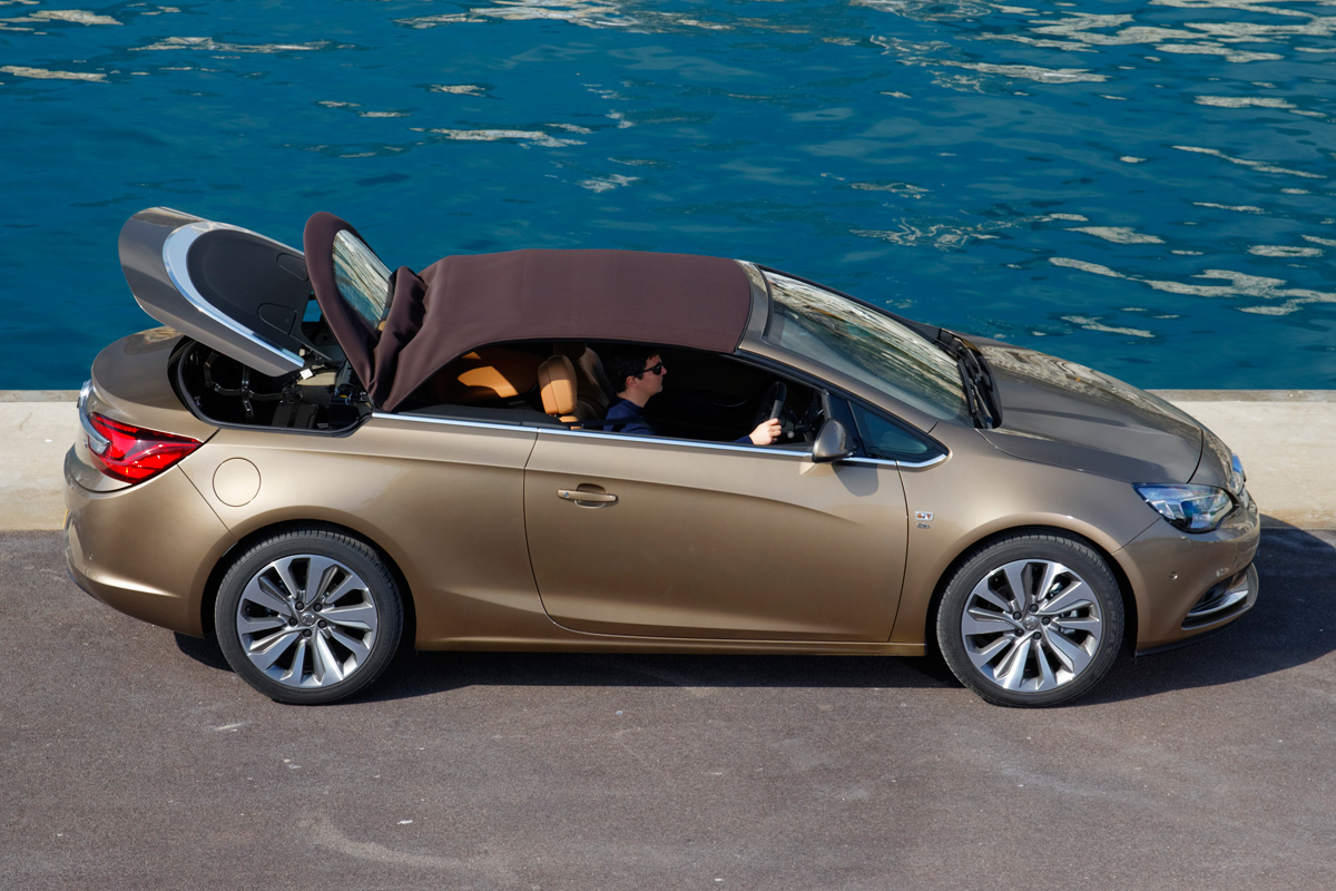 Vauxhall Cascada roof mechanism