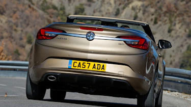 Vauxhall Cascada rear cornering