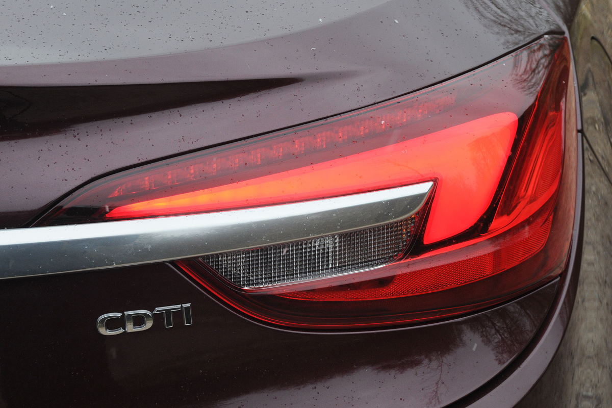 Vauxhall Cascada 2.0 CDTi rear light