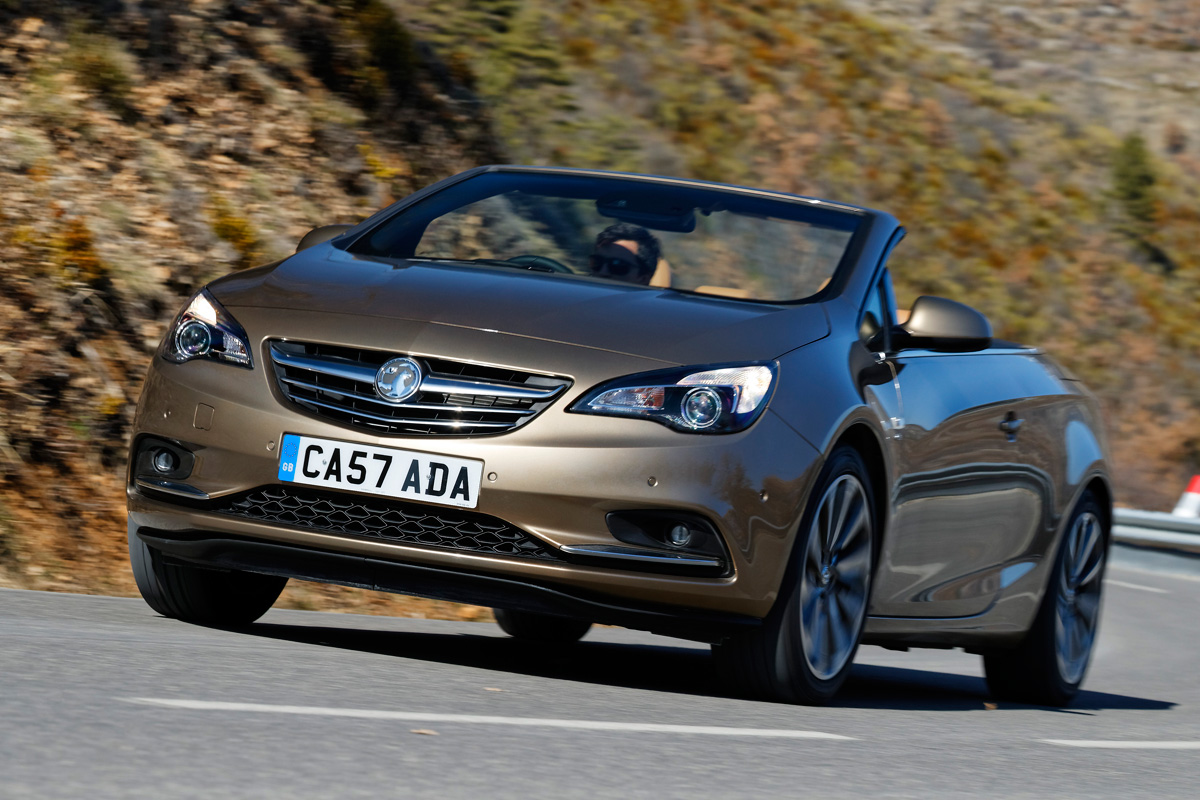 Vauxhall Cascada front cornering