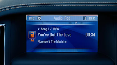 Vauxhall Cascada display