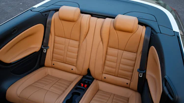 Vauxhall Cascada rear seats
