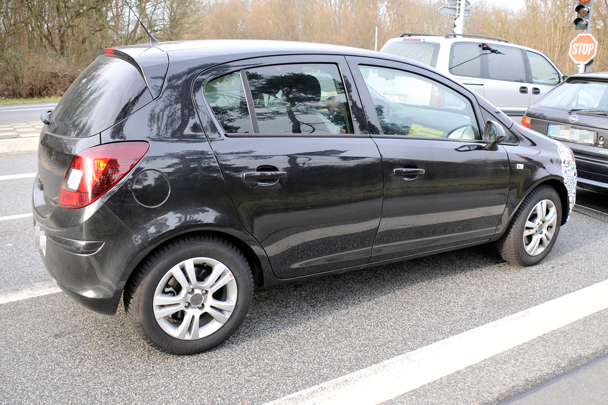 Vauxhall Corsa rear