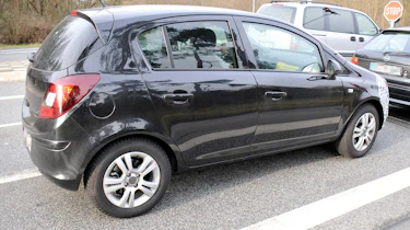 Vauxhall Corsa rear