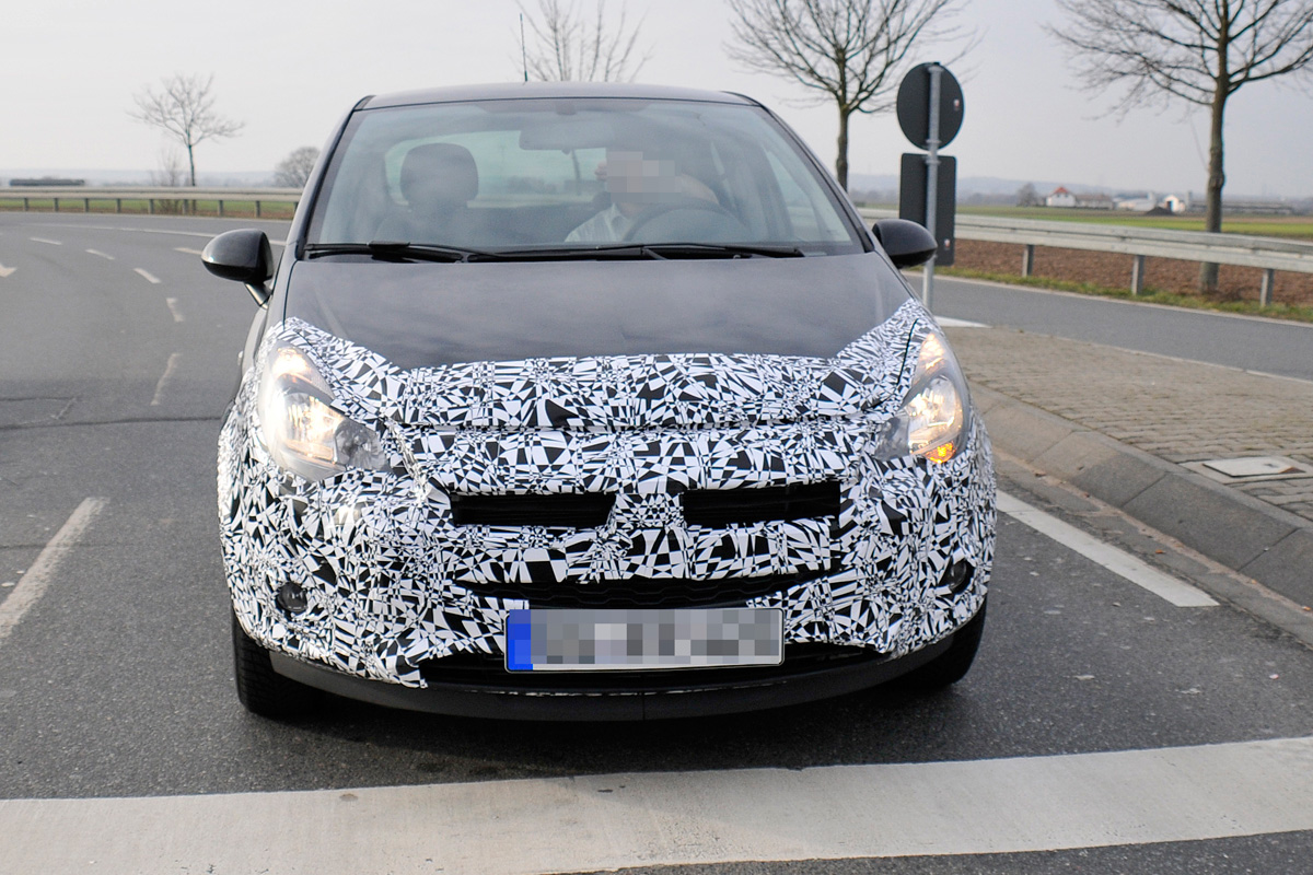 Vauxhall Corsa nose