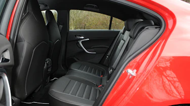 Vauxhall Insignia VXR SuperSport rear seats