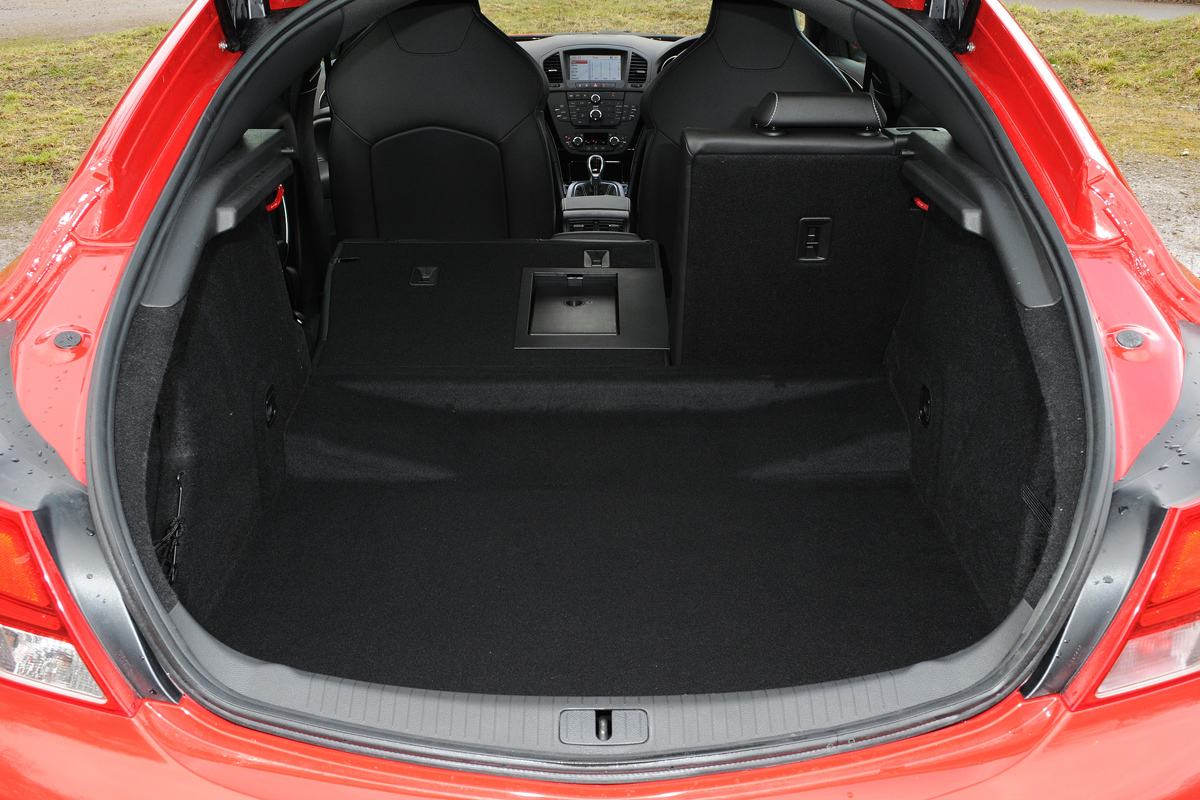 Vauxhall Insignia VXR SuperSport boot