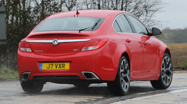 Vauxhall Insignia VXR SuperSport rear cornering