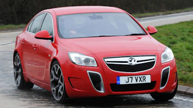 Vauxhall Insignia VXR SuperSport front cornering