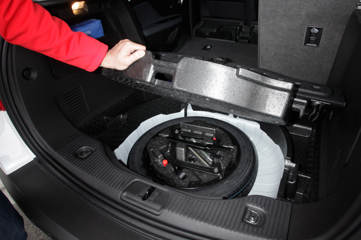 Vauxhall Mokka spare wheel