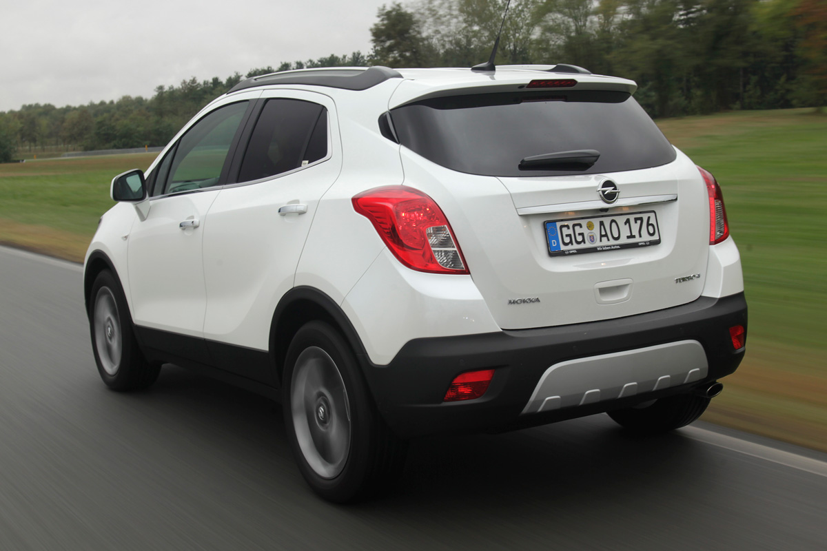 Vauxhall Mokka rear tracking