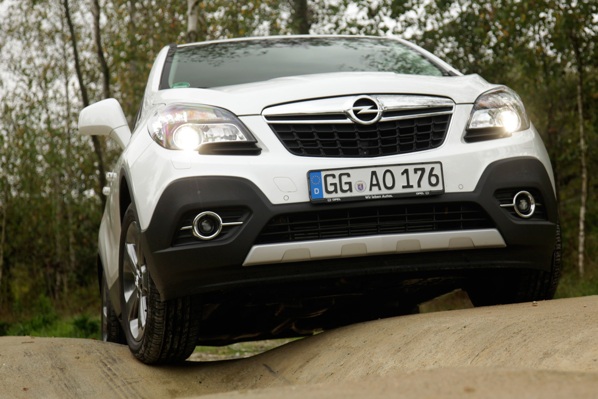 Vauxhall Mokka off-roading