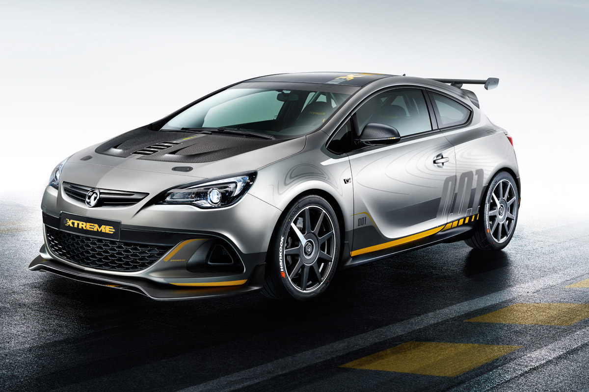 Vauxhall Astra VXR Extreme front