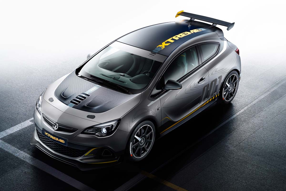 Vauxhall Astra VXR Extreme roof