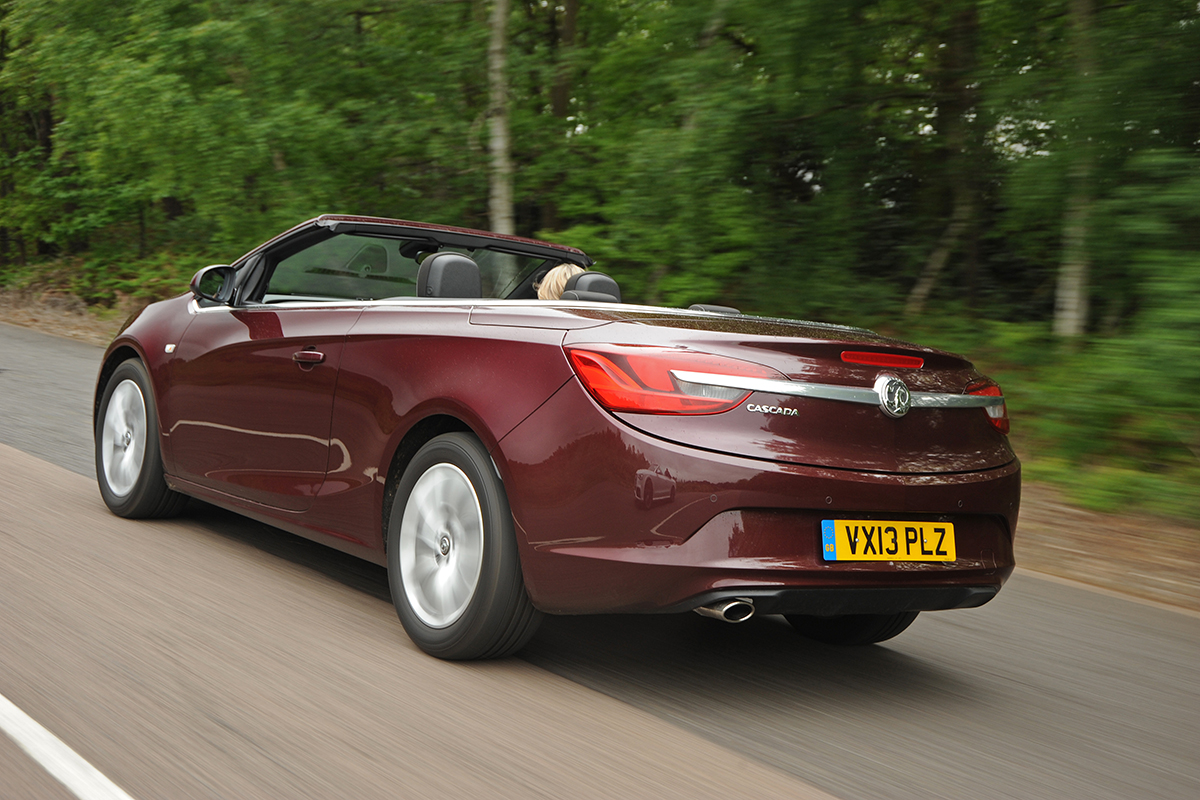 Vauxhall Cascada rear action
