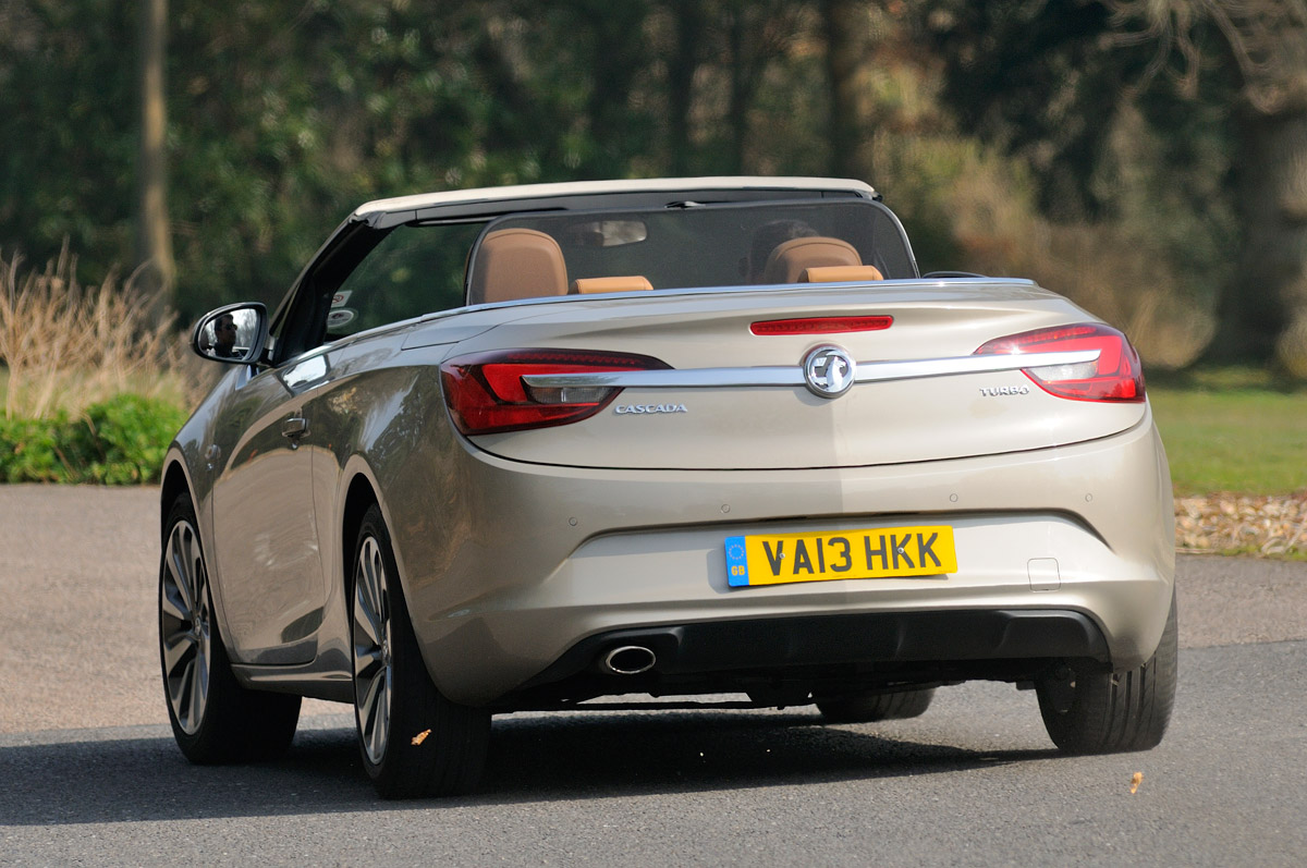 Vauxhall-Cascada-2014-rear-action