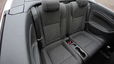 Vauxhall Cascada rear seats