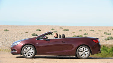 Vauxhall Cascada roof down